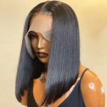 14” Full Frontal Double Drawn straight wig